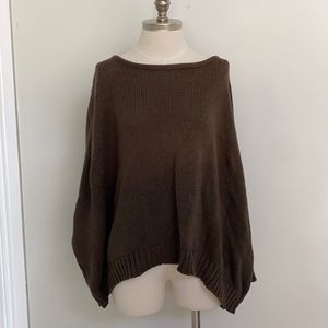 No frill over sized sweater
